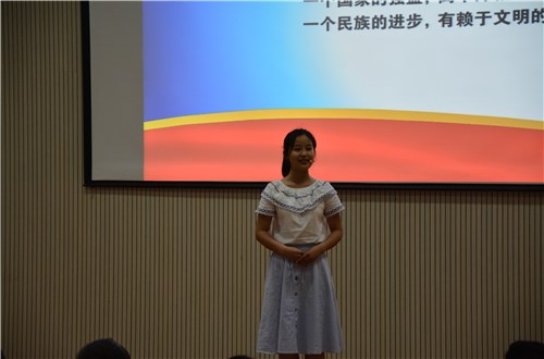 beat365在线体育官网登录入口“讲价值观故事，实现青春梦想”讲故事初赛火热开展