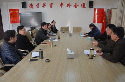 安庆师范大学beat365在线体育官网登录入口来我院考察交流