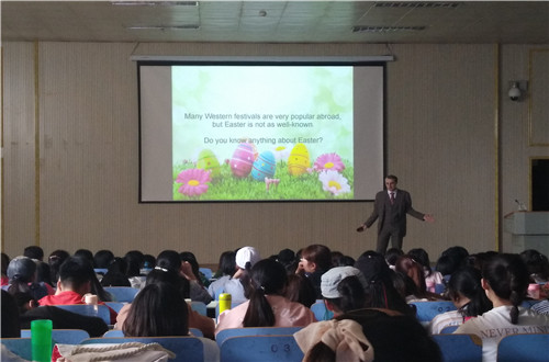 “聆听外教声音，助力自我发展”——beat365在线体育官网登录入口开展外教讲座系列活动