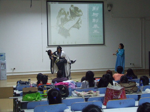 文明外语，秀青春旋律——beat365在线体育官网登录入口举行首届情景秀复赛