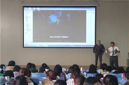 “聆听外教声音，助力自我发展”——beat365在线体育官网登录入口开展外教讲座系列活动