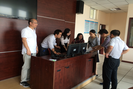 上海立信会计金融学院beat365在线体育官网登录入口来我院考察交流