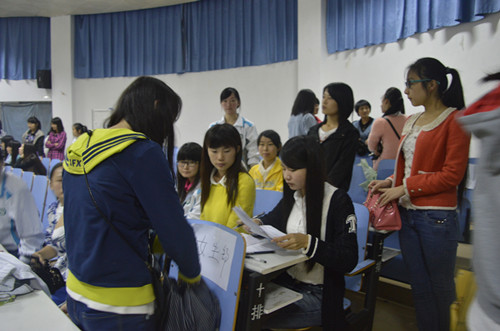 beat365在线体育官网登录入口学生会招新工作圆满结束